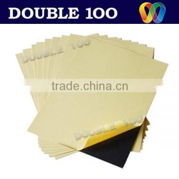 0.5 mm self-adhesive rigid opaque top pvc sheet for album