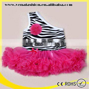 Flower Pink Plain Wear New Born Baby Clothes Clothing