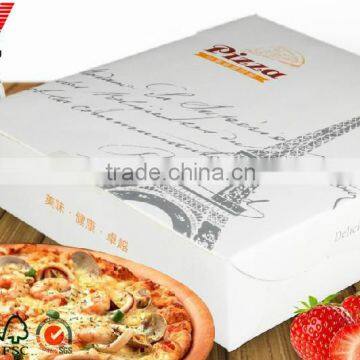 Popular Pizza paper box with various color and size for sale