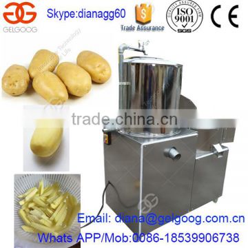 Potato Cleaning Peeling Cutting Machine