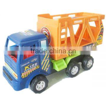 Pull back cheap plastic toy trucks for kids