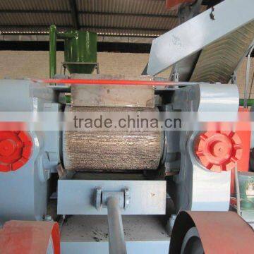 Radial tire crusher