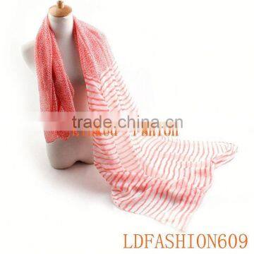 Fashion Women Long Print Soft plain Cotton Scarf Wrap Ladies Shawl Large flower shawl ployester scarf