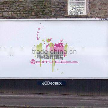 bus stop poster screen printing