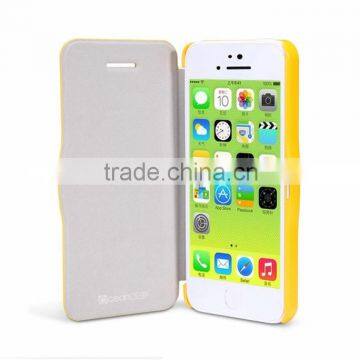 Water-proof best selling flip case for iphone 5c 64gb competitive price case