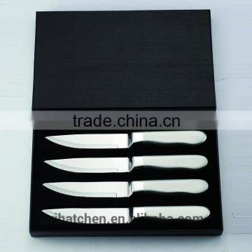 T23knife wood case with 4pcs steak knife set