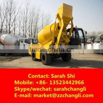 Cummins Diesel Engine 3m3 Self Loading Concrete Mixer Machine for Sale photo-4