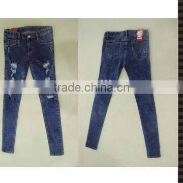 pencil causai hot selling jeans women