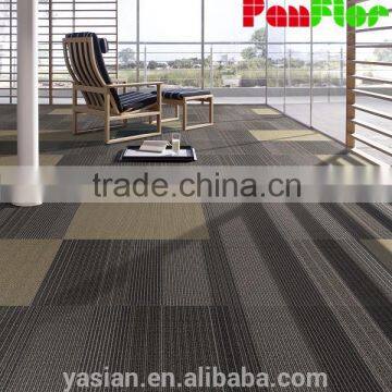 Commercial carpet tiles for meeting room