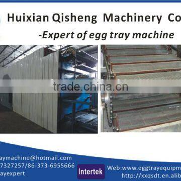 Full-automatic paper pulp egg tray machine/egg tray drying line/New Energy-saving Drying line