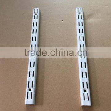 Slotted Wall Mounted Powder Coating White Shelf Bracket