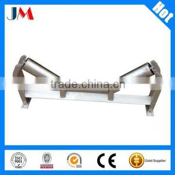 professional belt conveyor nylon idler roller with frame for sale JMCI 51