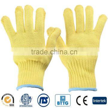 10G Para aramid Fiberglass EN 5 Anti Cut Gloves