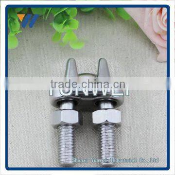 Non-Rust Zinc-Galvanized Steel Malleable Wire Rope Cable Clip Clamp - Choose From 6 Sizes Fist Wire Rope Clip