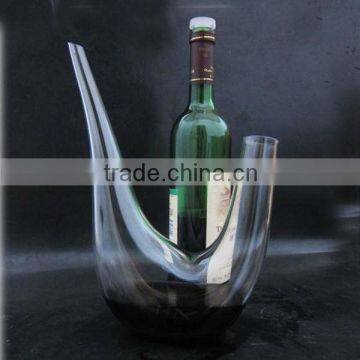 Glass unique wine decanters