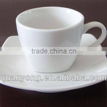 SQUARE COFFEE CUP&SAUCER