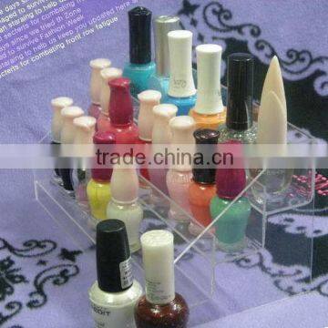 Bottom price hot sale acrylic nail polish wall rack