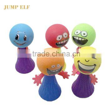 OEM EN71 Flash Lighting Small Jump Elf Jumpee Bouncing Toys for Kid Jump Toys