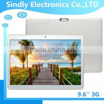 9.6 inch quad core 3g adroid dual sim tablet