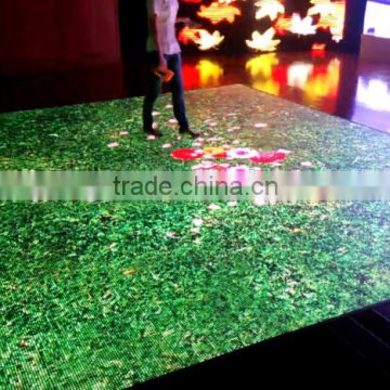 lightweight p10.42 full color interactive led dance floor