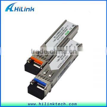 1.25G 1270nm-1610nm 40km DDM CWDM BiDi SFP LC