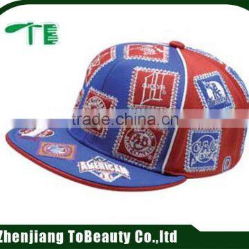 custom made printing flag american snapback cap