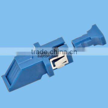 SC/PC Singlemode Autoshutter Fiber Optic Adapter