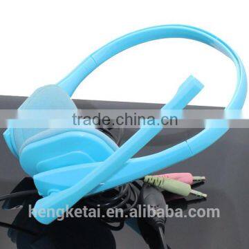 2016 Cheap Wired Computer Headphone With Microphone,OEM Order Available