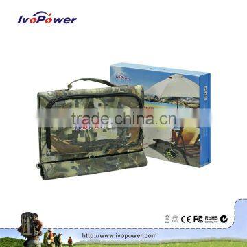 2016 New Design 15W Detachable Solar Charger Ivopower Most Efficient Solar Panels