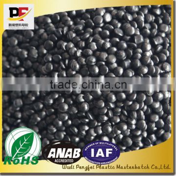 Competitive price black masterbatch with high-grade carbon black for film,jection and extrusion