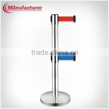 Airport Retractable Queue Management Pole Stanchions for Sale