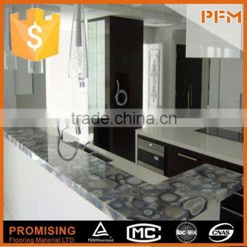 Manufacturer in China Natural Stone Cheap Vanity Top Double Sink photo-4
