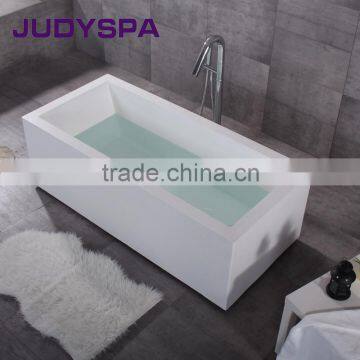 square solid surface bathtub YG9912