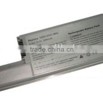 laptop battery for Dell Latitude D531 D820 D830 9 cells 7800mAh 11.1V