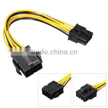 PCIe 8pin Male to 8 pin Female PCI Express Power Extension Cable for Video Card