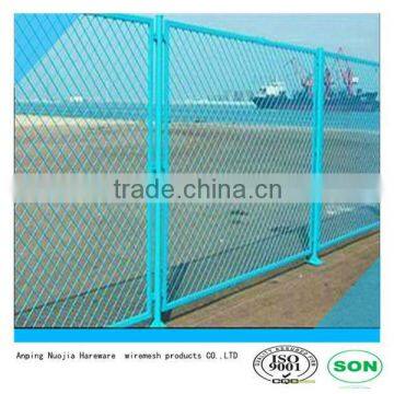 PVC Coated Expanded Metal Fence(manufacturer ISO9001 )