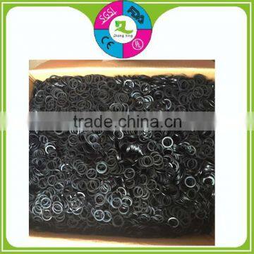 Custom black silicone rubber engine exhaust sealing gasket