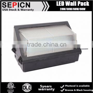 ul led wall pack ,40w 80w 120w led wall pack light Waterproof LED Wall Light