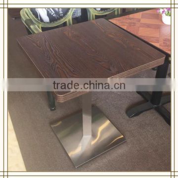 wooden restaurant table/ 45mm restaurant table/ square restaurant table (F085)