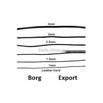 9mm Round Leather Cord From BORG EXPORT / Round Leather Cord 9 mm photo-6