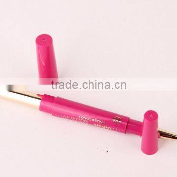 Music Flower Dual Purpose Lipstick&Lip Liner 12 Colors Waterproof Long Lasting Bright Colorful Lipstick Stick Set photo-6