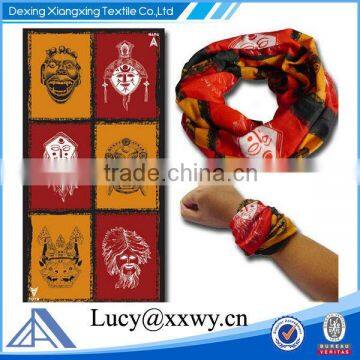 sport bandana / fashion bandana /custom screen printed bandana