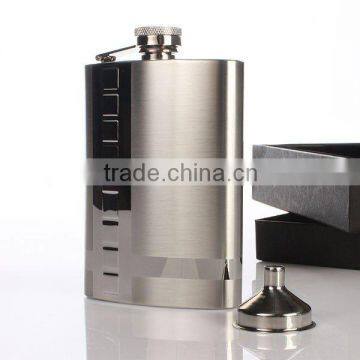 figured sheet series stainless steel liquor container,flagon,flask