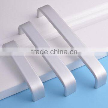 competitive price aluminum alloy white used cupboard bedroom style zamak door drawer handle furniture hardware accessories