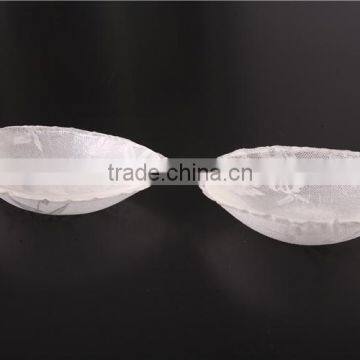 Latest Design Backless Self Adhesive Seamless Paded Breast Lace Cloth Bra photo-3