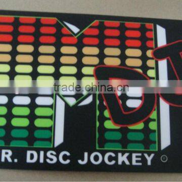 sound active el panel for t-shirt with DJ equalizer
