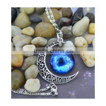 Fashion Alloy Moon Time Jewlery 2015 Necklace photo-4