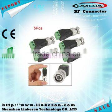 CAT5 to CCTV coaxial Camere BNC male Video connector