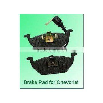 American car brake pad with certificate