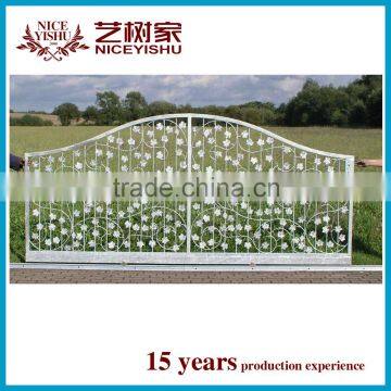 2016 hot sale new design iron gate,house gate designs